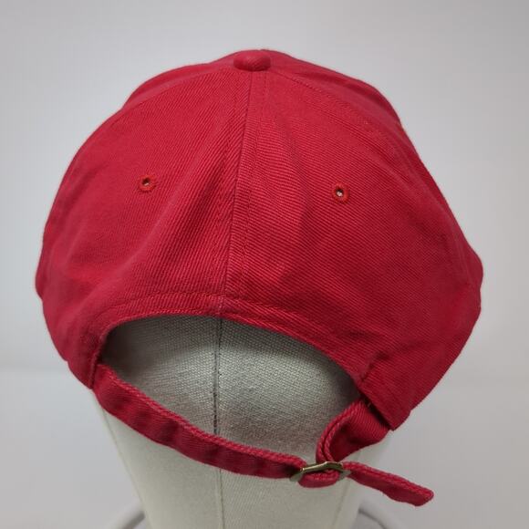 Johnnie Walker Slideback Baseball Cap Red One Size Adjustable Embroidered - Picture 6 of 8